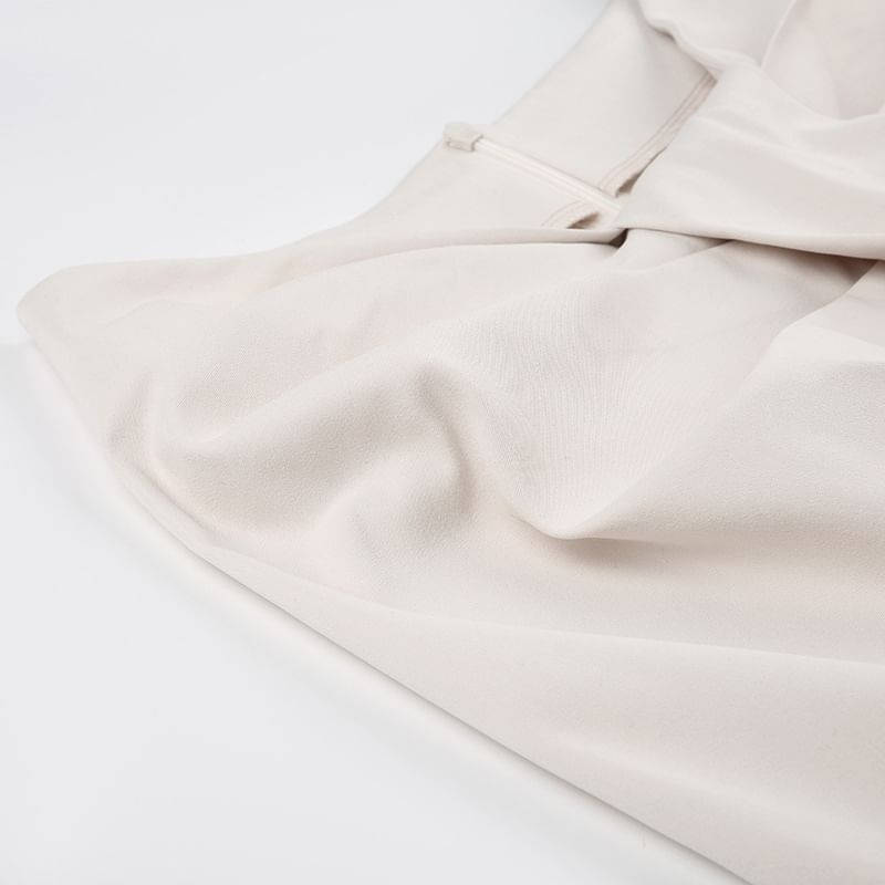 STARK - Lage, effen, wijde broek
