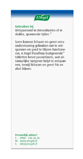 A.Vogel Passiflora Rustgevende* Tabletten 200TB