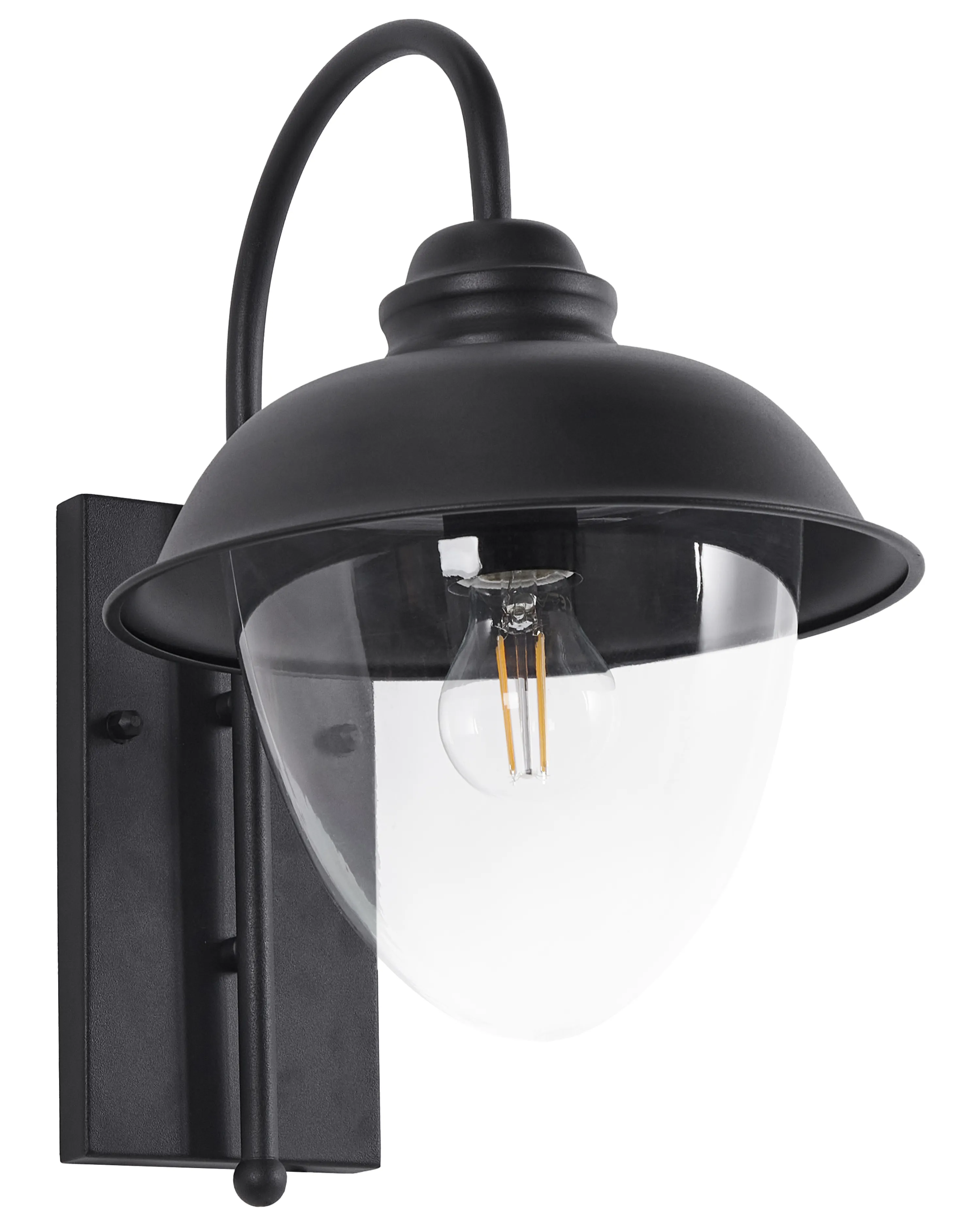 Buiten wandlamp BANKA Zwart