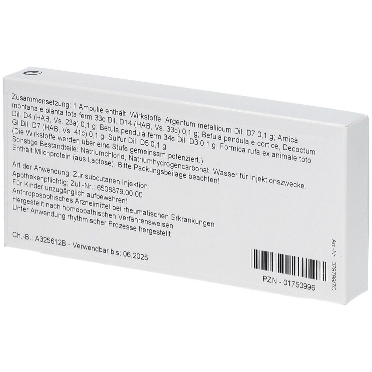 WALA® BETULA/ARNICA Comp. Ampullen