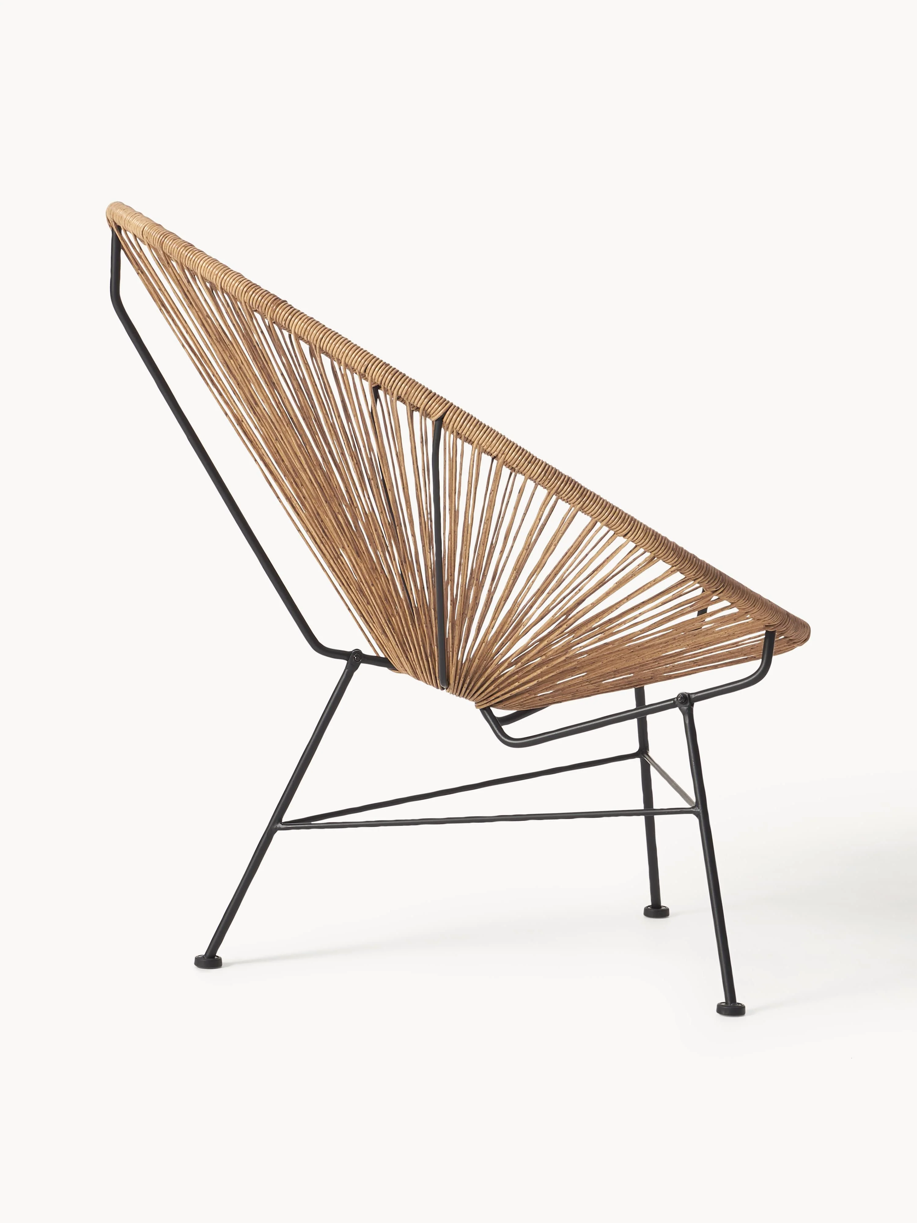 Loungefauteuil Bahia van kunststoffen vlechtwerk