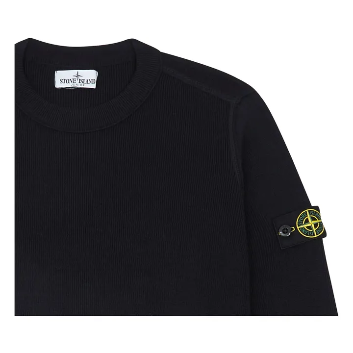 Stone Island Pull Uni | Bleu marine