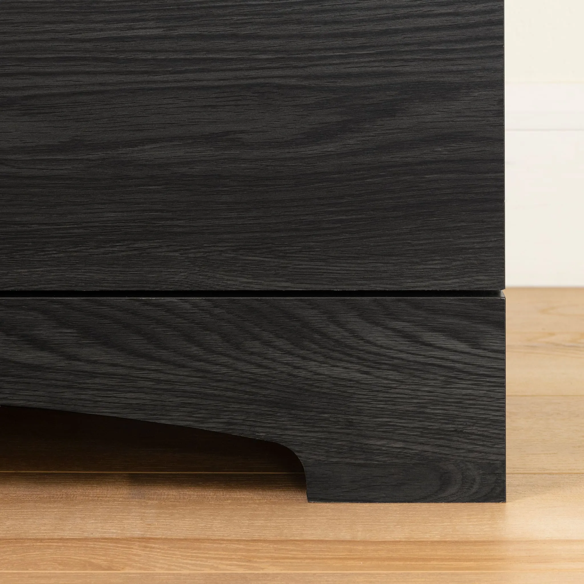 South Shore Commode 6 Tiroirs - Step One Chêne Gris
