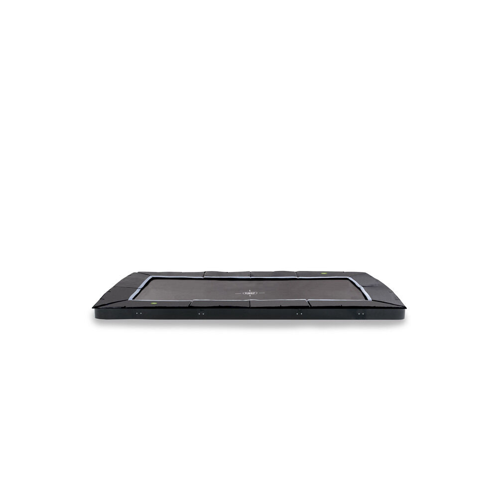 EXIT Dynamic groundlevel - Trampoline - Zwart - 1x244x427 cm