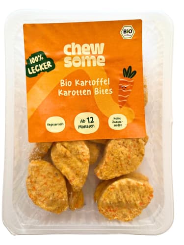 Chewsome Bio Kartoffel Karotten Bites, ab 12 Monate