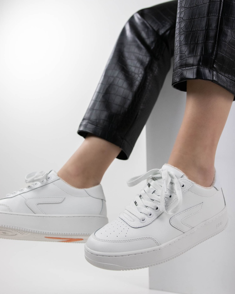 Hub Baseline Lage sneakers  - wit