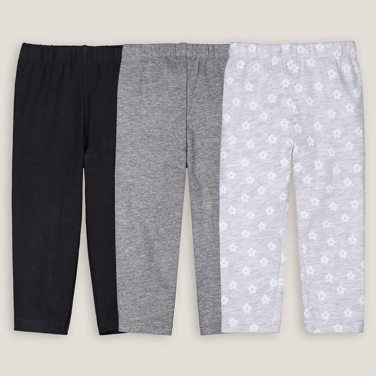 COLEÇÃO LA REDOUTE<br>Conjunto de 3 leggings