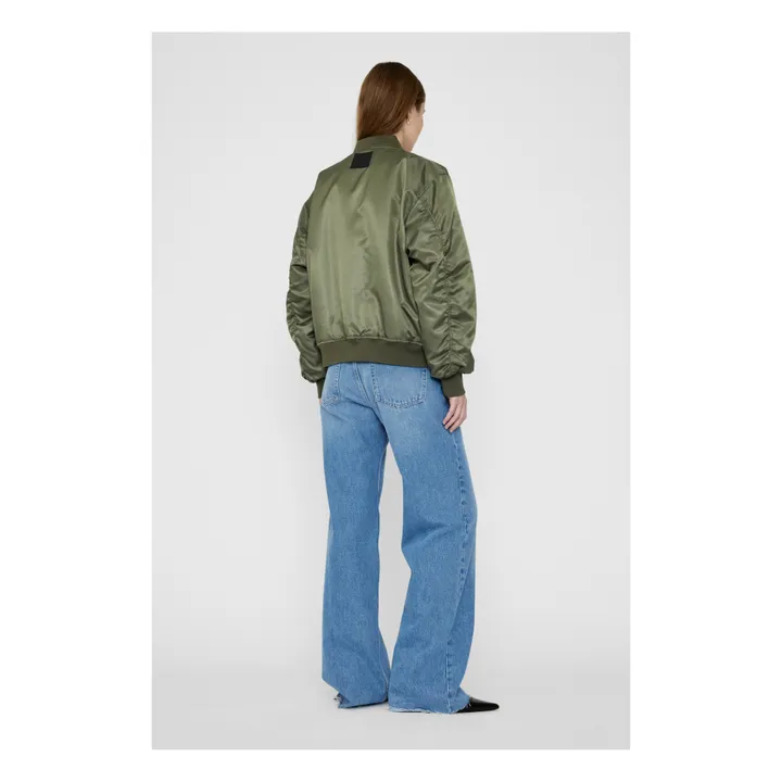 Anine Bing Bomber Leon | Vert kaki