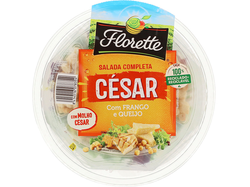 SALADAS FLORETTE COMPLETA CESAR 210 G