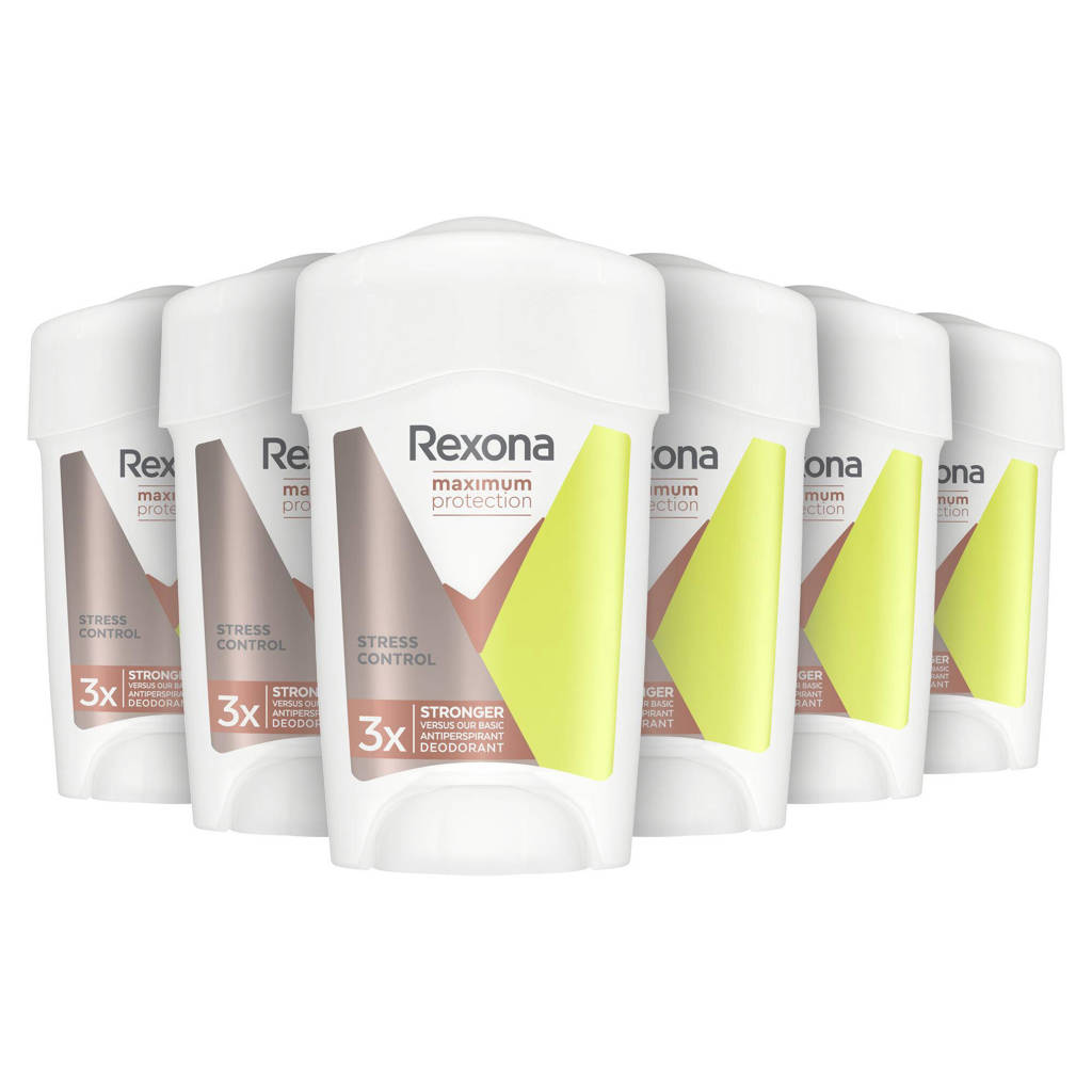 Goeie deoStress Control anti-transpirant deodorant stick - 6 x 45 ml