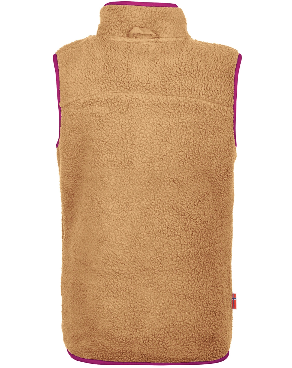 Fleece-WeKids HEMSEDAL in honey/fireberry