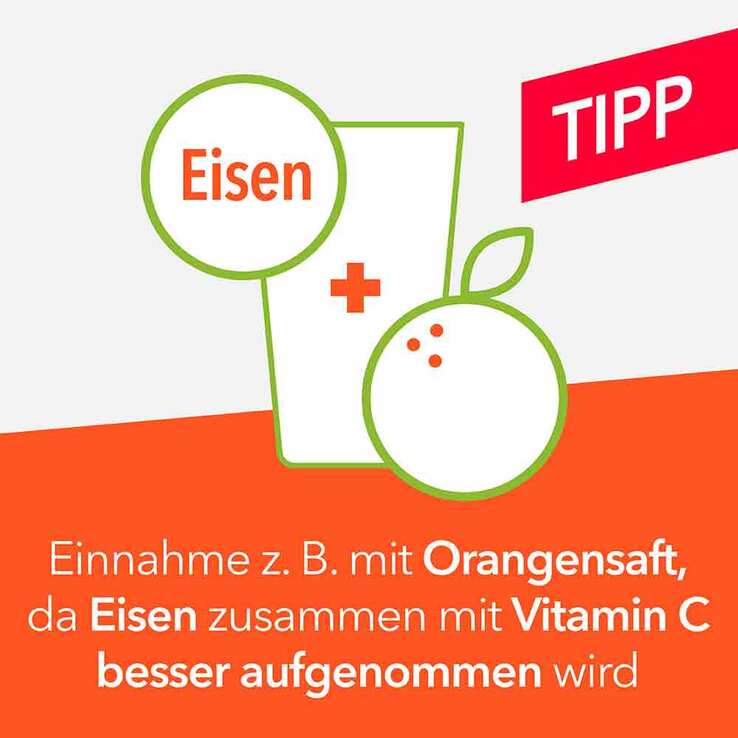 Eisentabletten ratiopharm N 50 mg Filmtabletten, 100 St