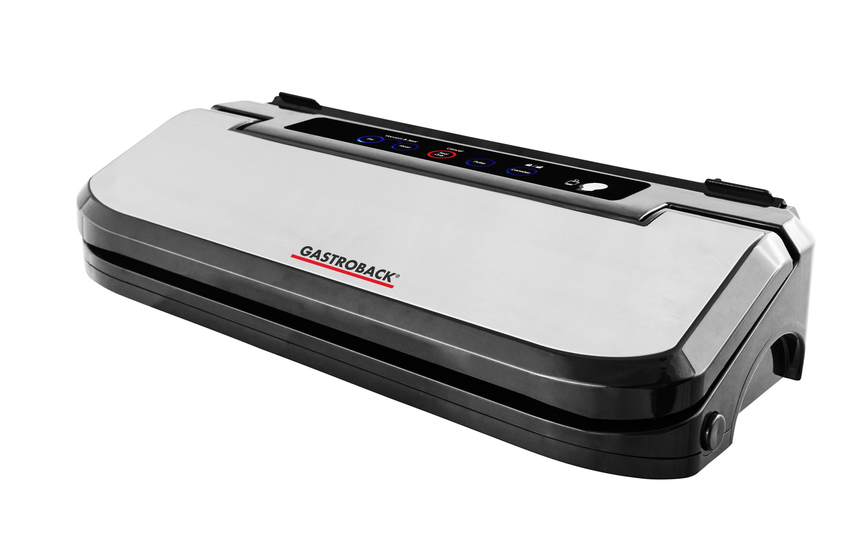 Vakuumiergerät Basic 46009 Schwarz/SilberLeistungsstarker Vakuumierer
