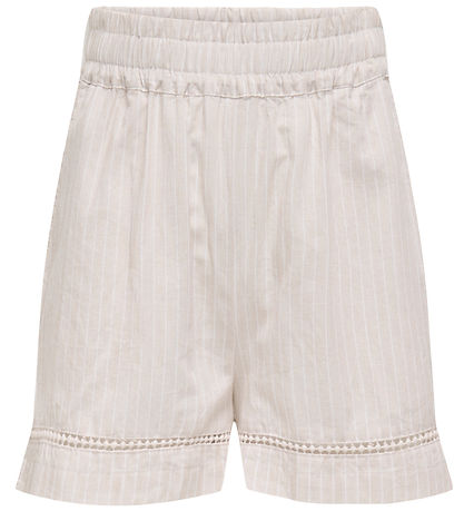 Kids Only Shorts - KogDaimi - Federgrau/White