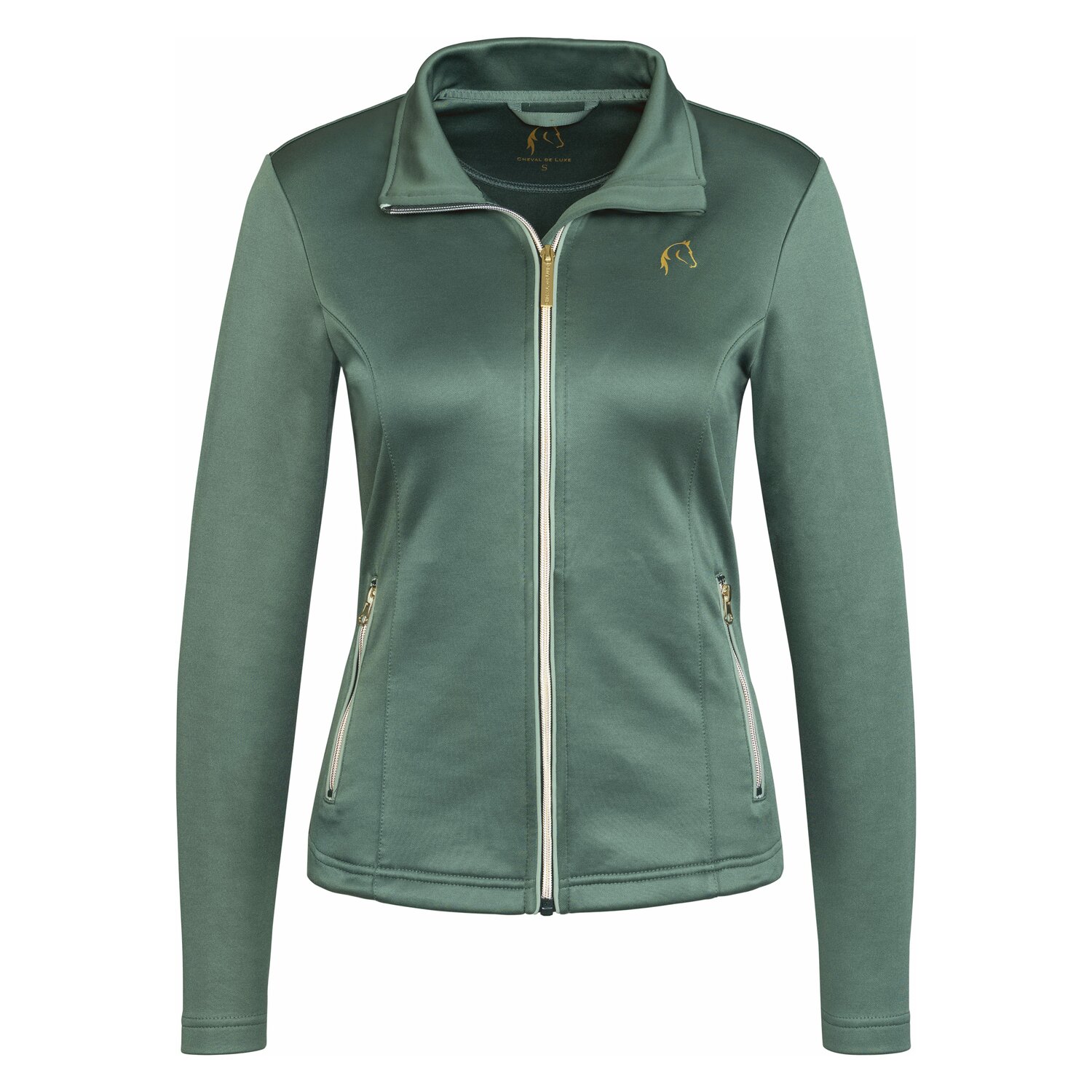 Cheval de Luxe Funktions-Fleecejacke Le Mans - dark sage