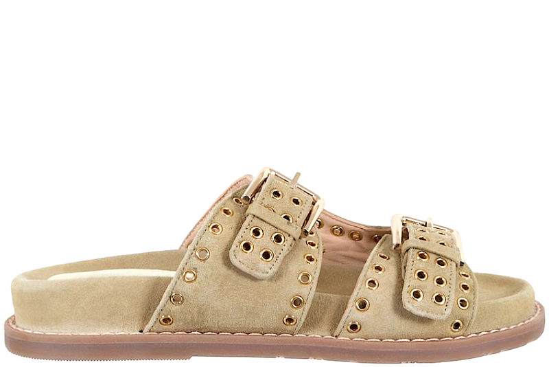 COPENHAGEN SHOES - AS SUMMER SUEDE CAMEL SLENTER