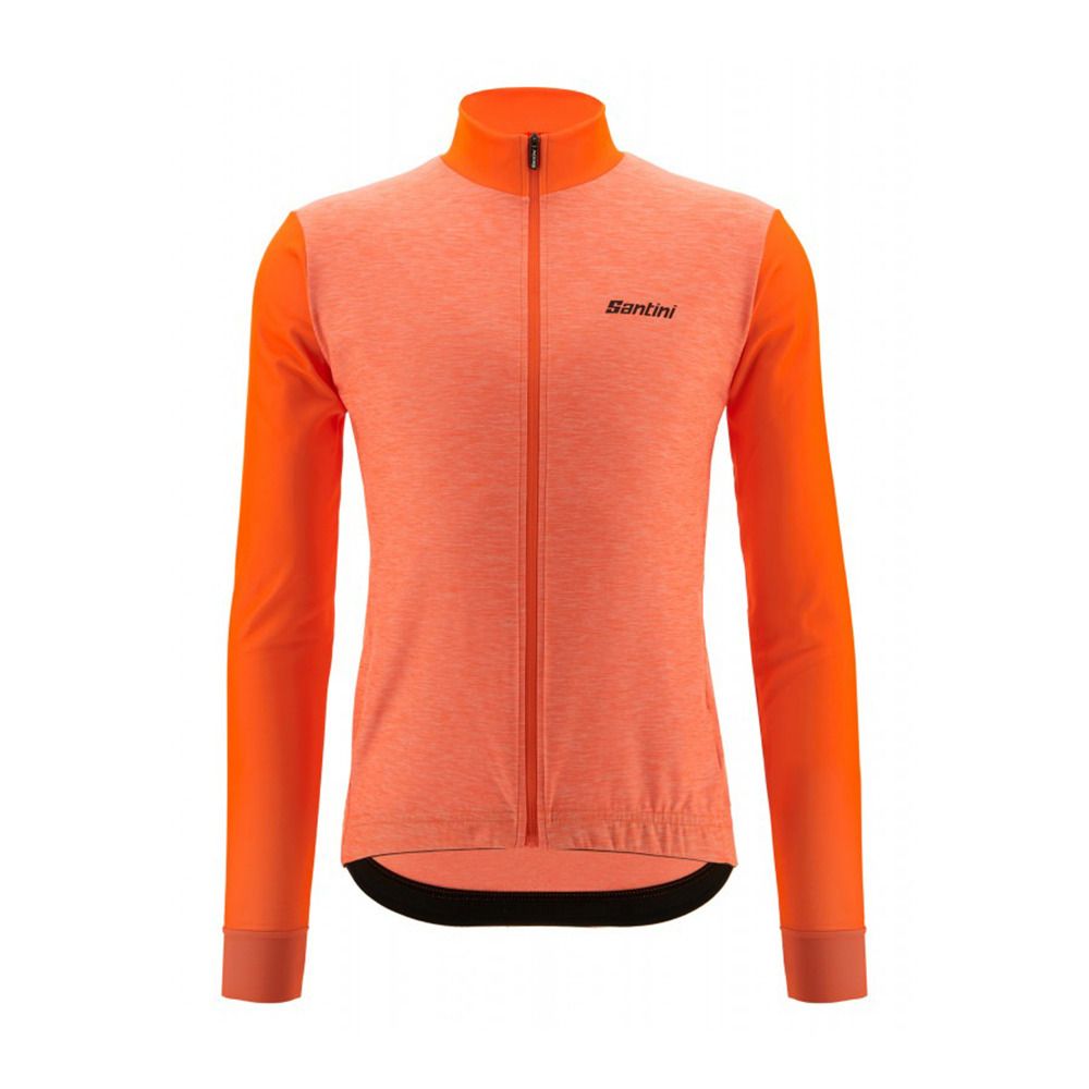 Santini COLORE PURO - Maillot Homme orange fluo