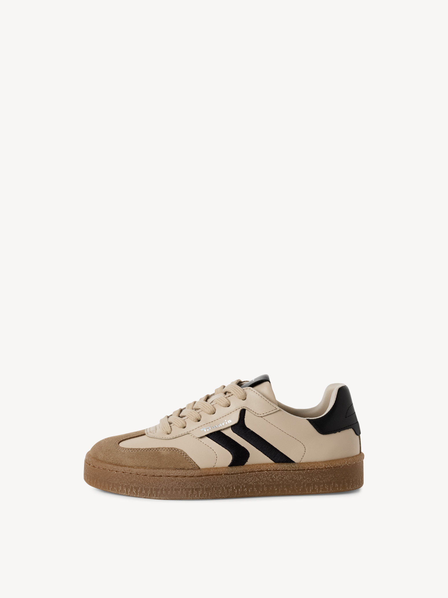 Leren Sneaker - beige