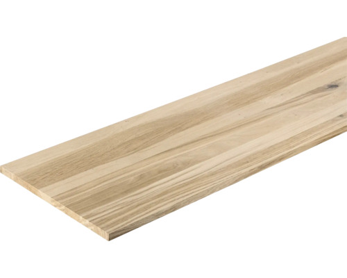Gelamineerde eikenhouten lamellen in vintage stijl, doorlopend 1200x400x27 mm