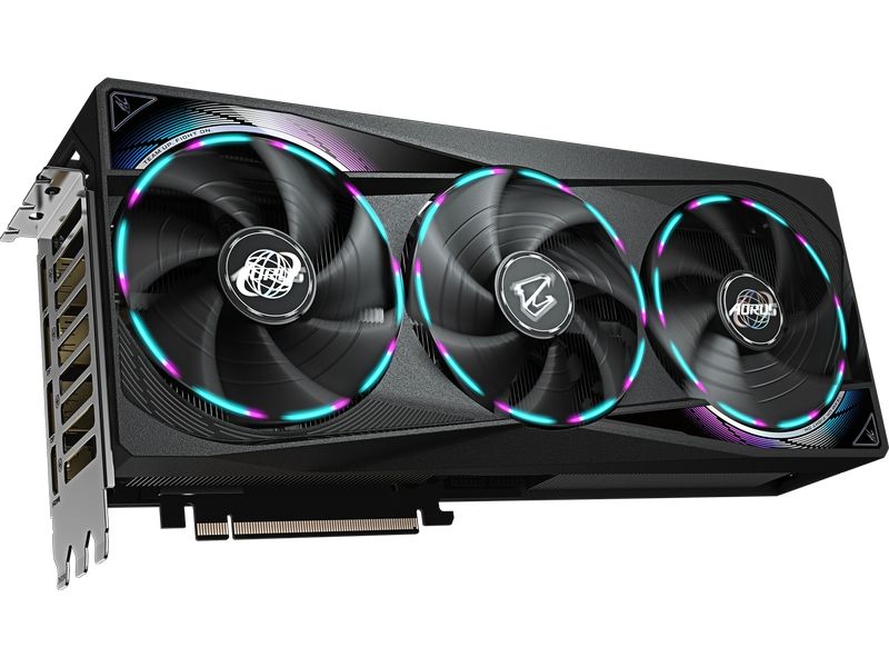 Gigabyte Grafikkarte AORUS GeForce RTX 5070 MASTER 12 GB Gigabyte Grafikkarte mit 12 GB GDDR7 Speicher