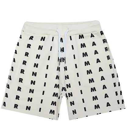 Marni Shorts - Beige m. Schwarz
