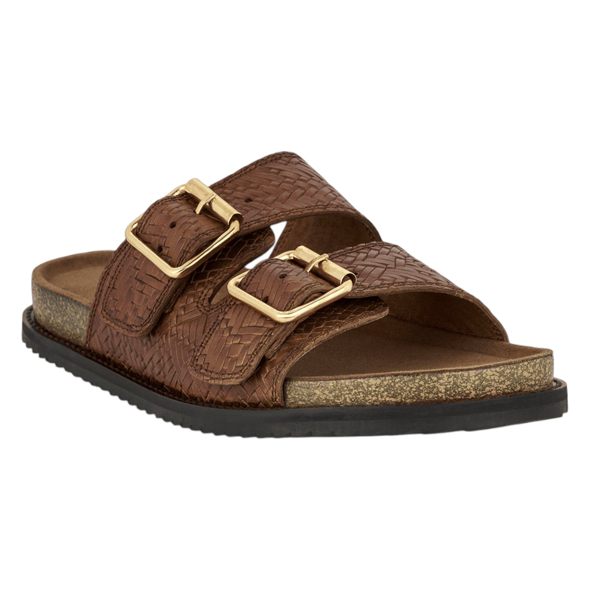 MANGO MAJA slippers, kvinder, brun