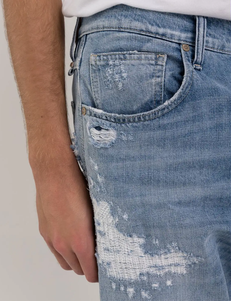 REPLAY JEAN HOMME SANDOT 432 BLEU