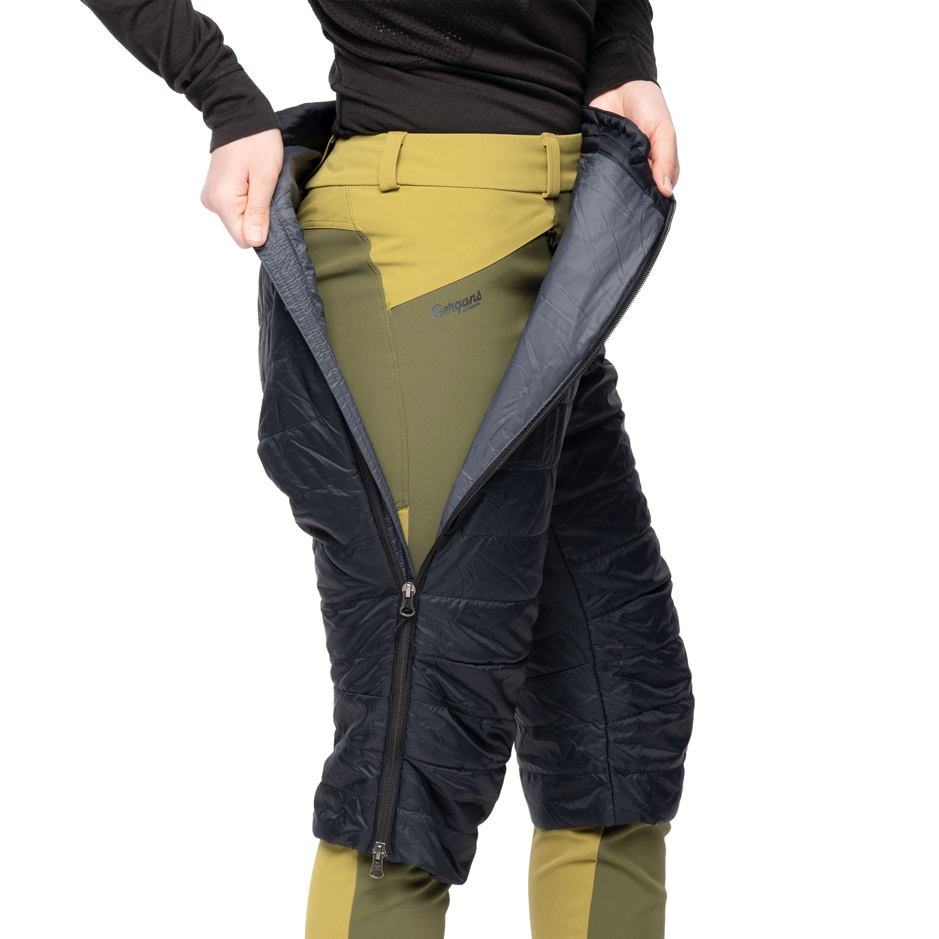 Røros Insulated 3/4 Pants Black