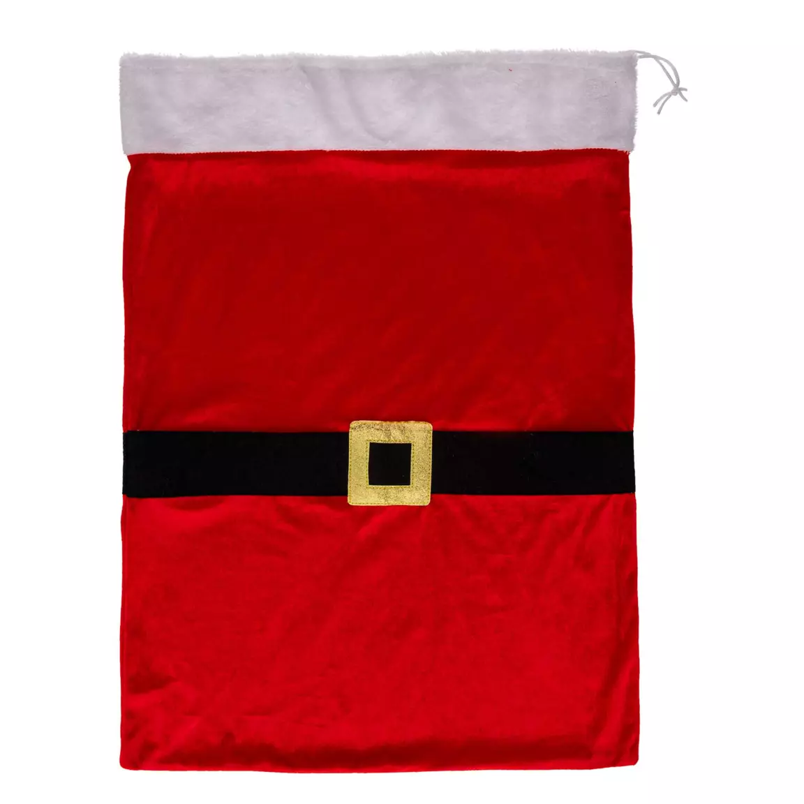 Sac cadeau en tissu (H70 cm) Veste Père-noël Rouge