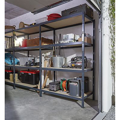 Traverse de rayonnage Axiome Form L. 58 cm noir
