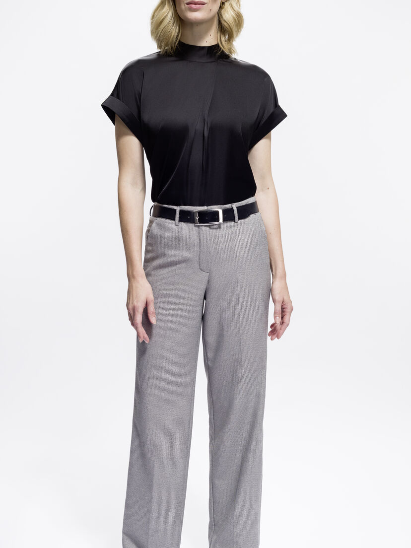 Leren Riem - zwart