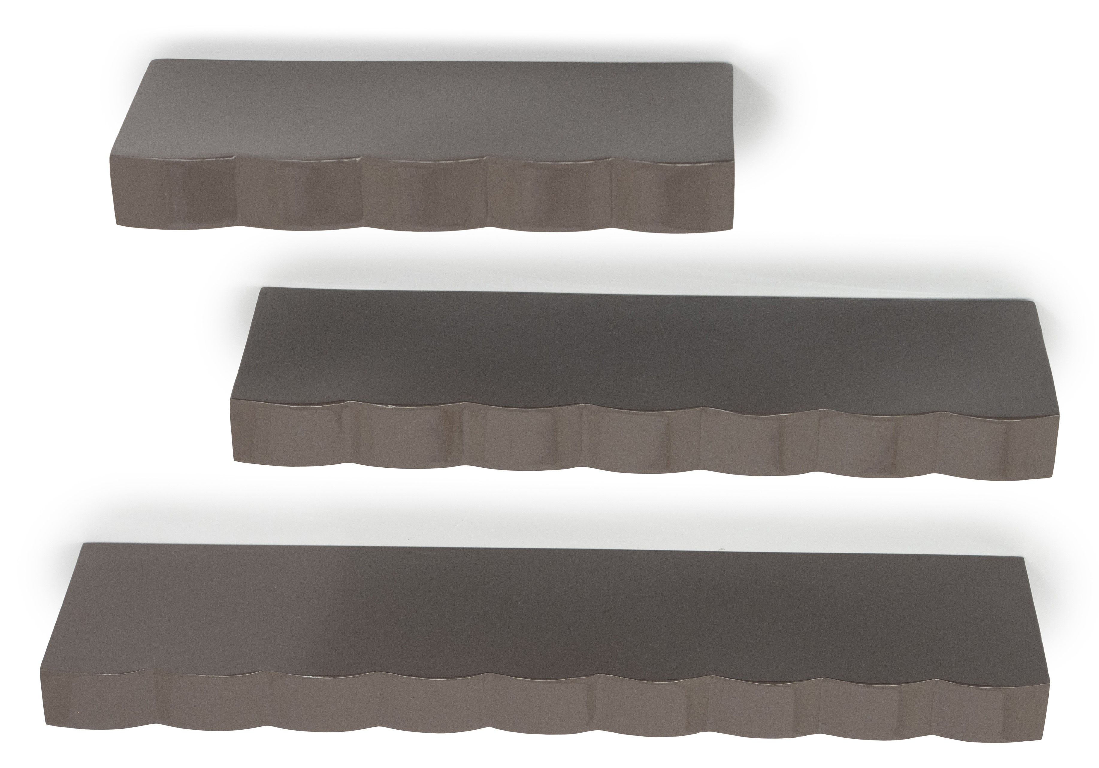 Wandplanken dark taupe 240150 Prinz B66 x D14 x H4 cm