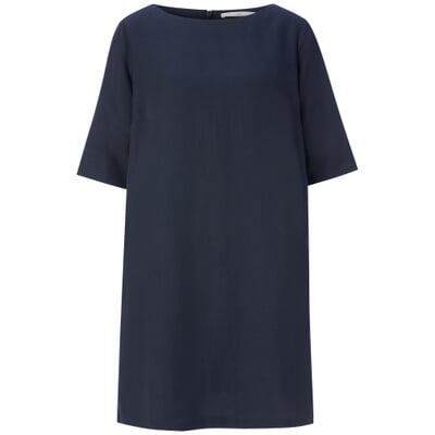Damenkleid Halbarm, Dunkelblau