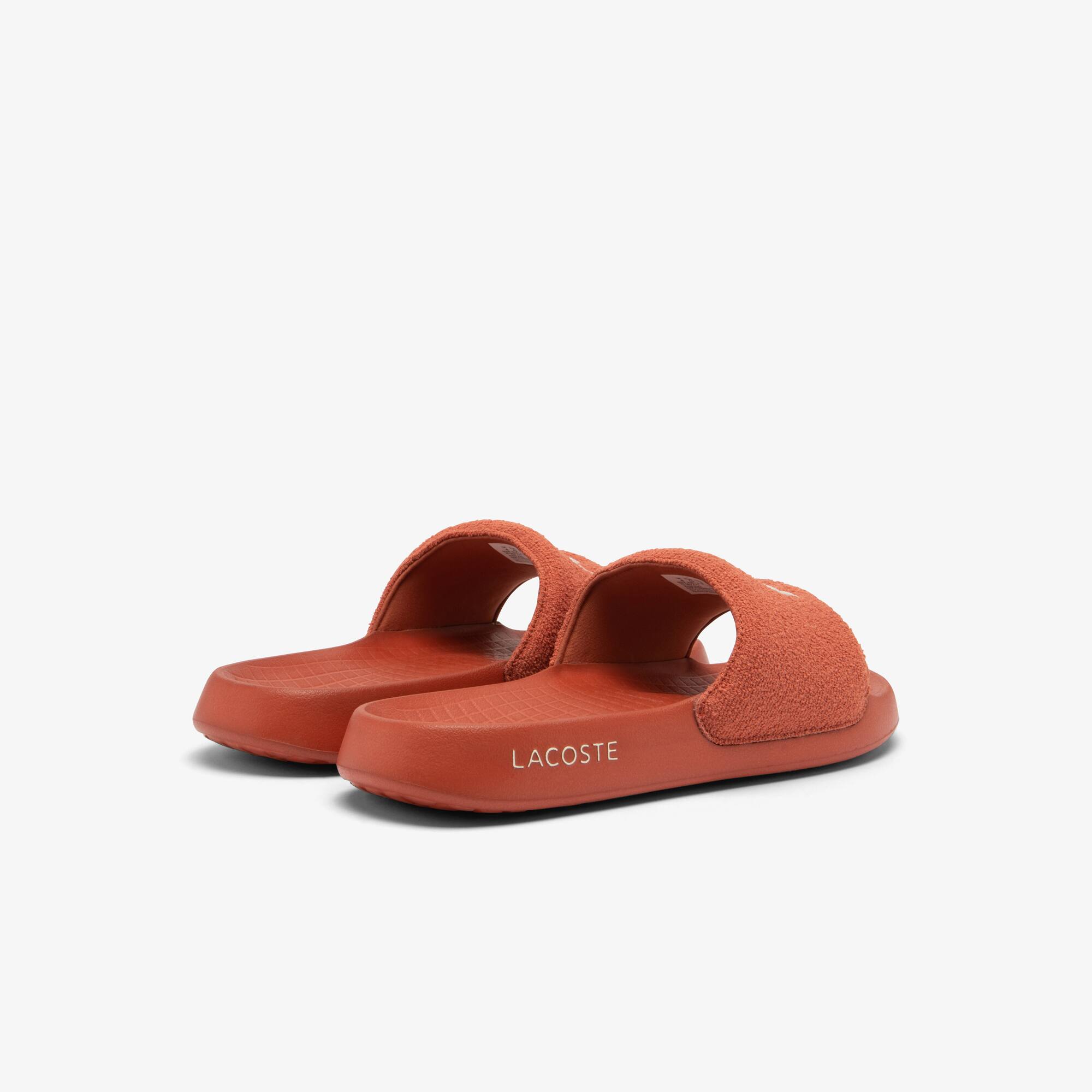 Claquettes Serve Slide 1.0 femme Claquettes & Sandales - Orange - Lacoste - Femme