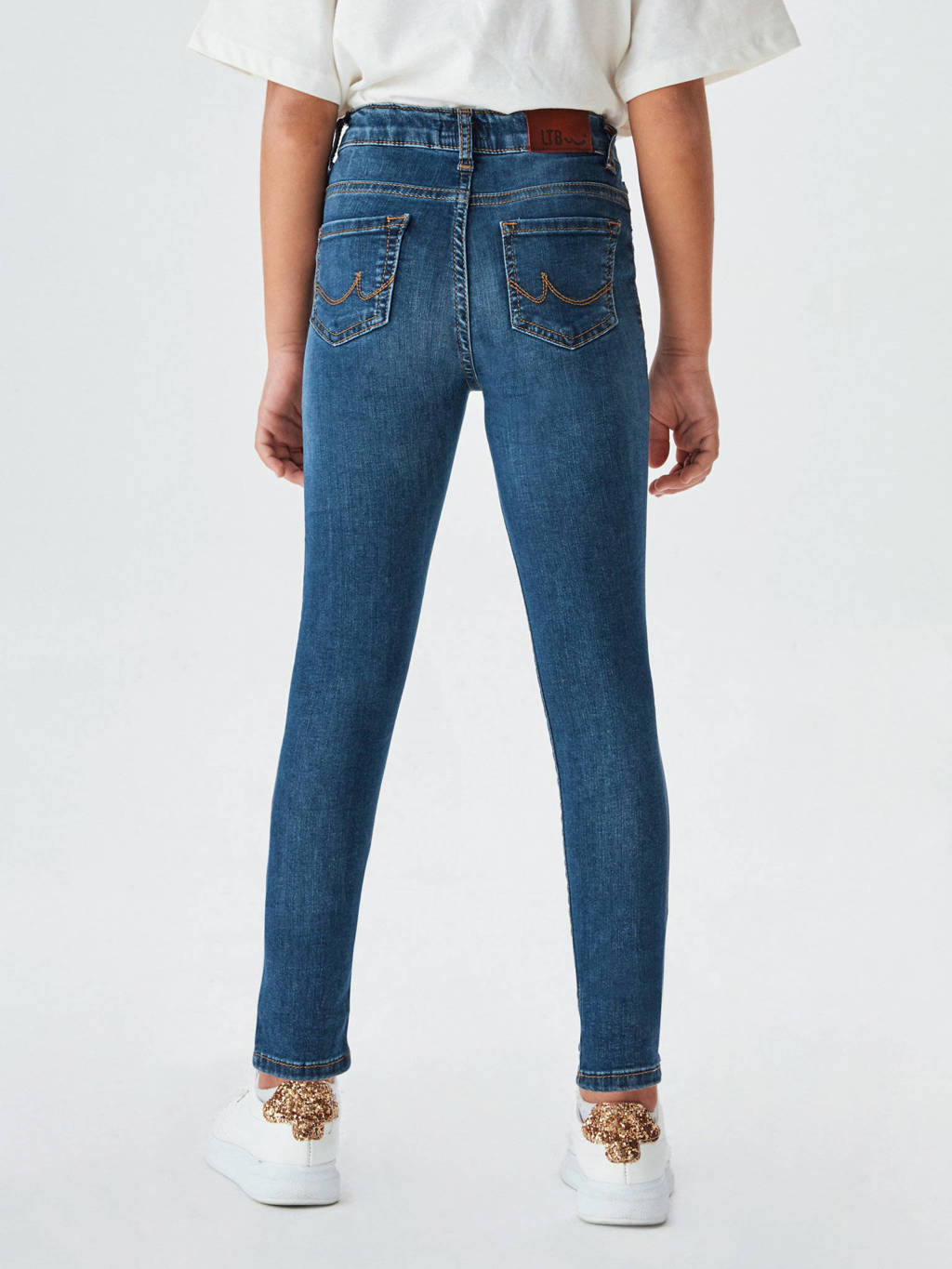 LTB high waist super skinny jeans Sophia marlin blue wash