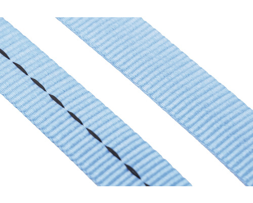 Mamutec polyester tape, blauw, 25 mm, verkocht per meter