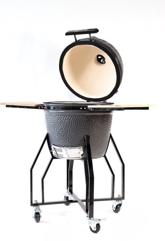 Grill Guru - Kamado Barbecue - Compleet - Grijs - Ø40cm