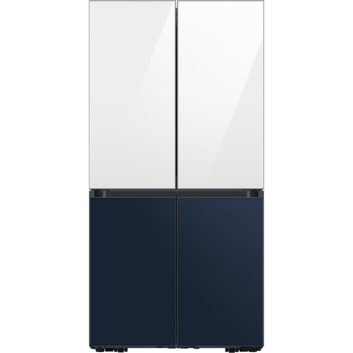 Samsung Side-by-Side RF 65A96768A/EG Clean White & Clean Navy - Festwasseranschluss