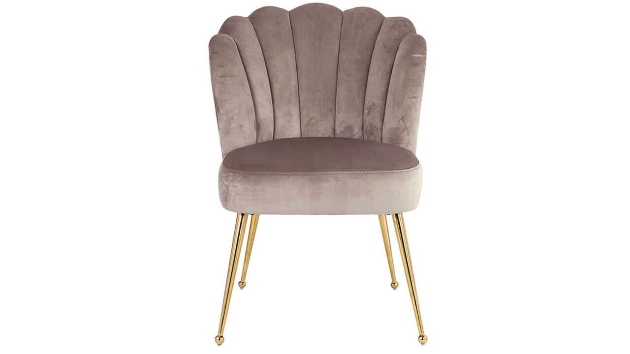 Eetkamerstoel 210178 Khaki Velvet Pippa B66 x D64 x H86 cm