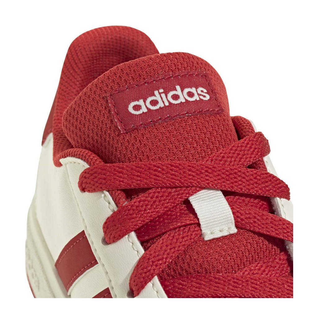 adidas Sportswear Grand Courtsneakers wit/rood