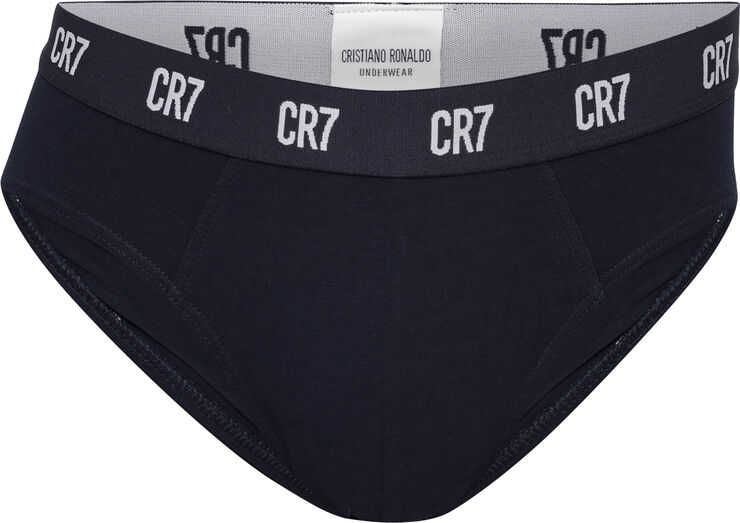 JBS CR7 Basic Brief Organic 3-pack Multifarve