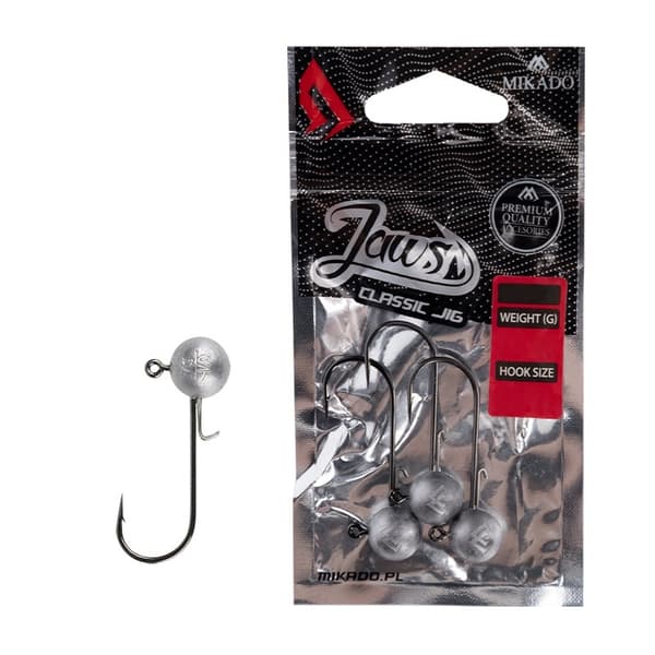 Mikado Jig Head - Jaws Classic - 10g - 3/0 - 3pcs