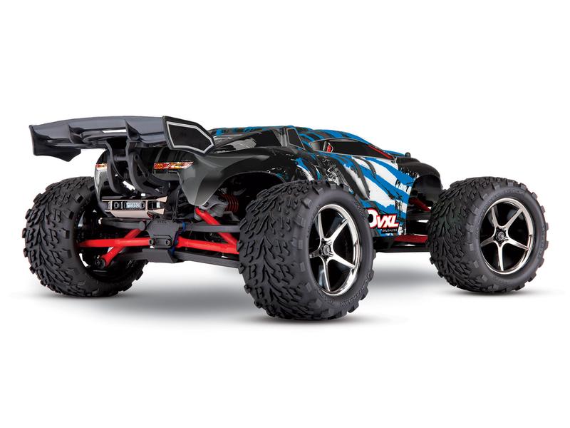Traxxas Truggy E-Revo VXL 4WD Blau, RTR, 1:16 Brushless Offroad Modell im Massstab 1:16