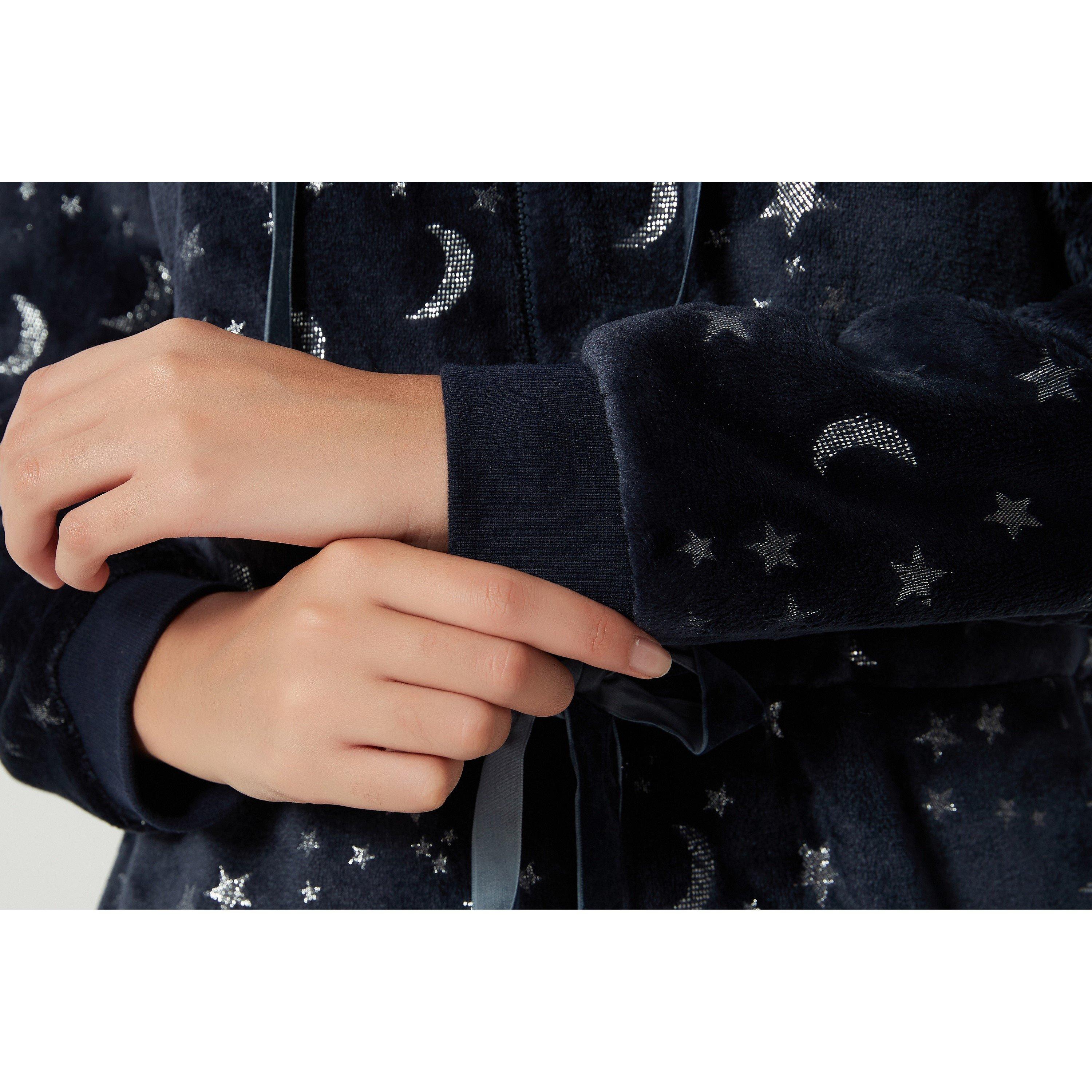 Linea Ladies Luxury Star Foil Onesie