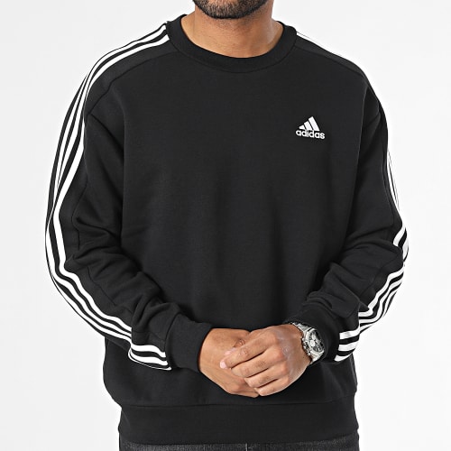Sweat Crewneck 3 Stripes HZ6234 Noir