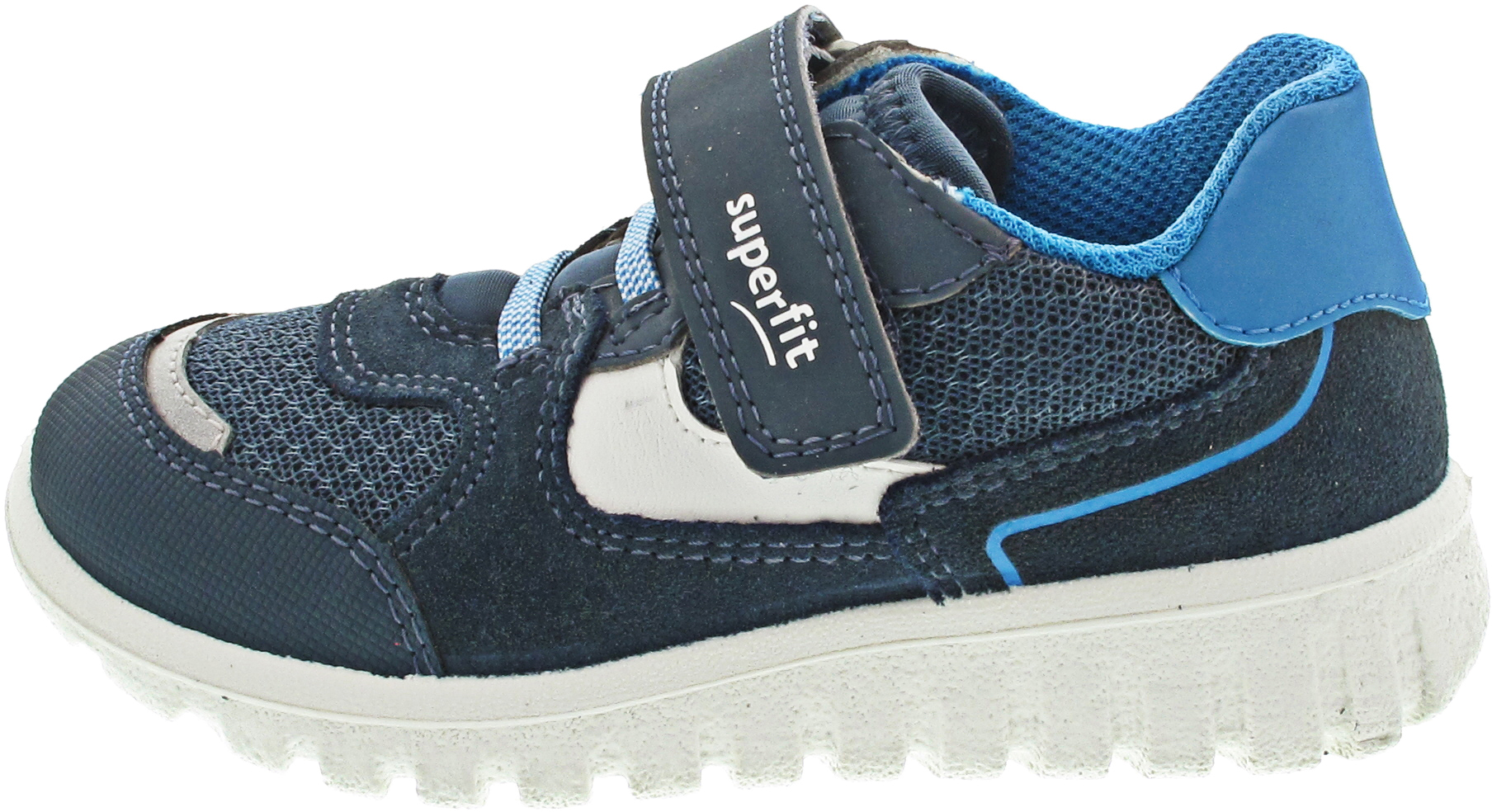Superfit SPORT7 MINI Kletthalbschuh blau