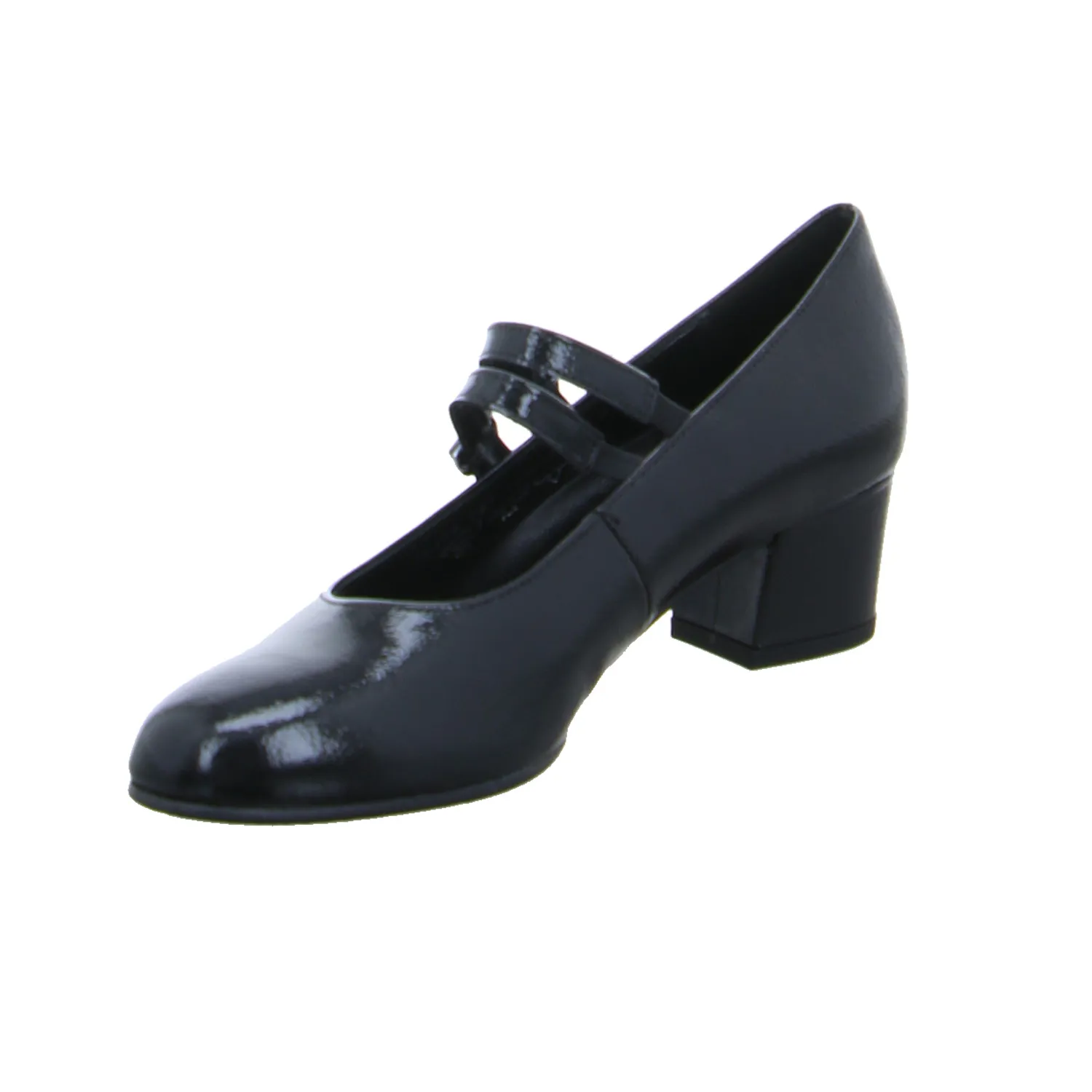 GABOR Pumps Schwarz Leder
