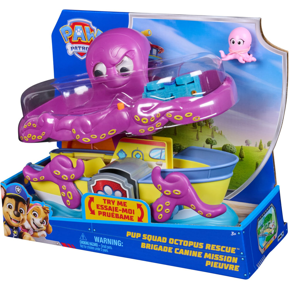 Køb Paw Patrol Pup Squad Blæksprutte Legesæt