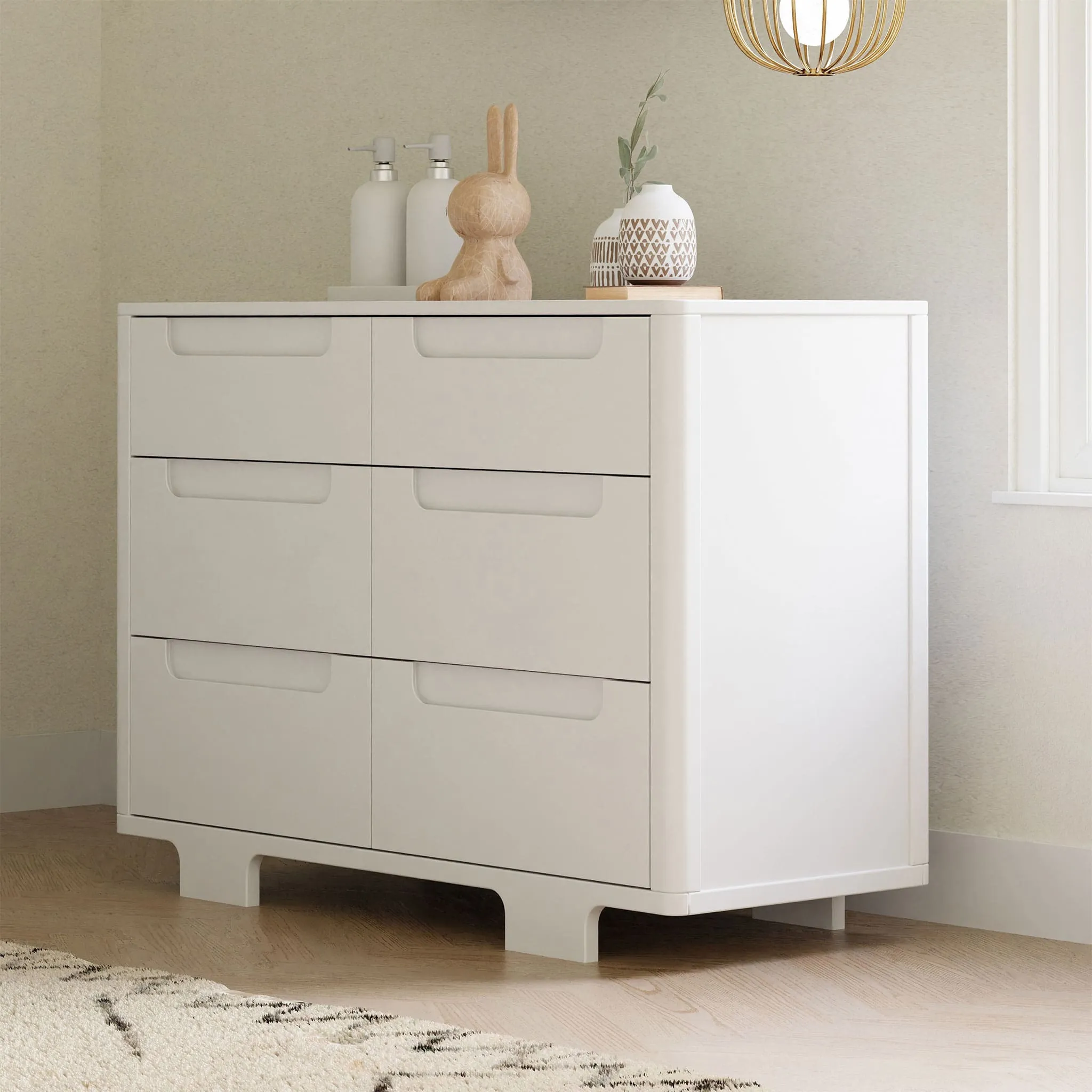 Babyletto Bureau 6 Tiroirs Yuzu - Blanc