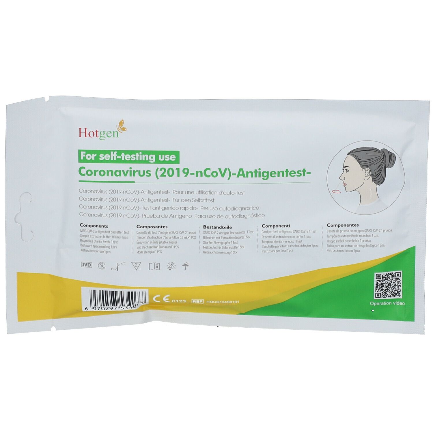 Hotgen Covid-19-Antigen-Selbsttest